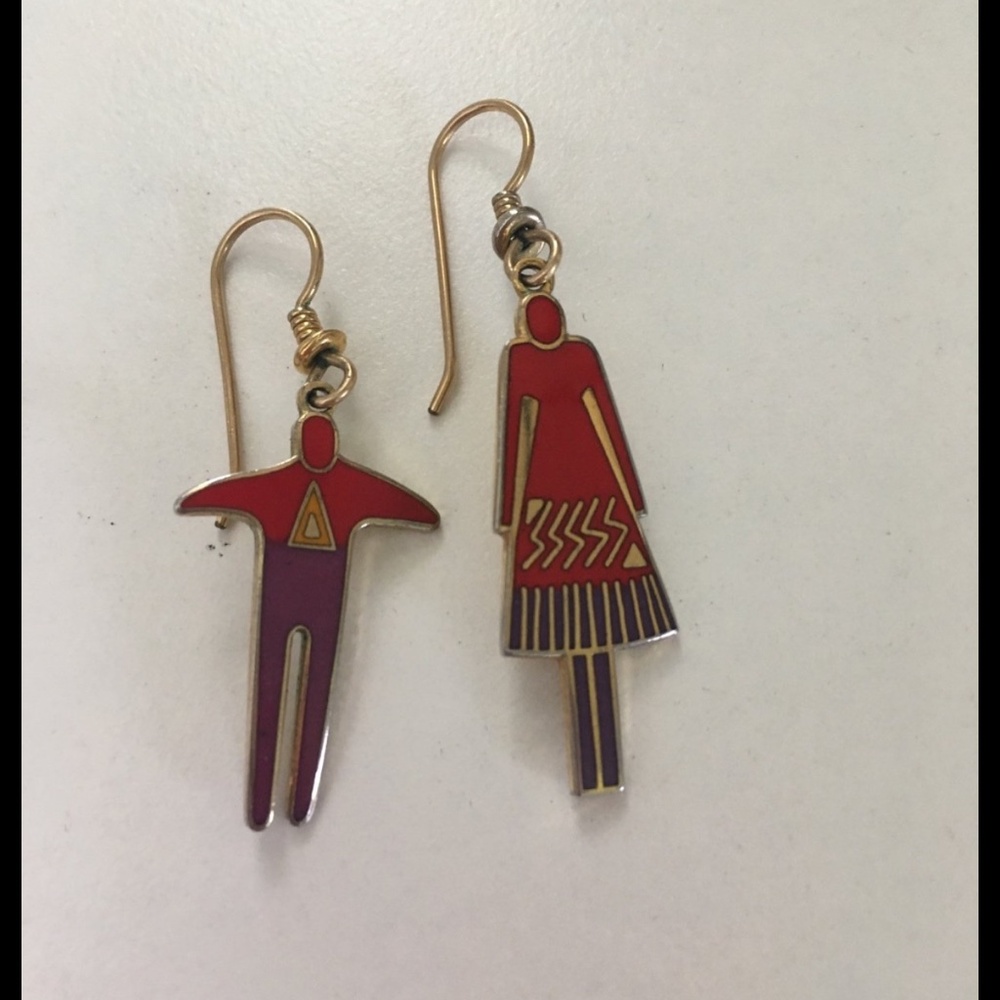 Laurel Burch Enamel Earings
